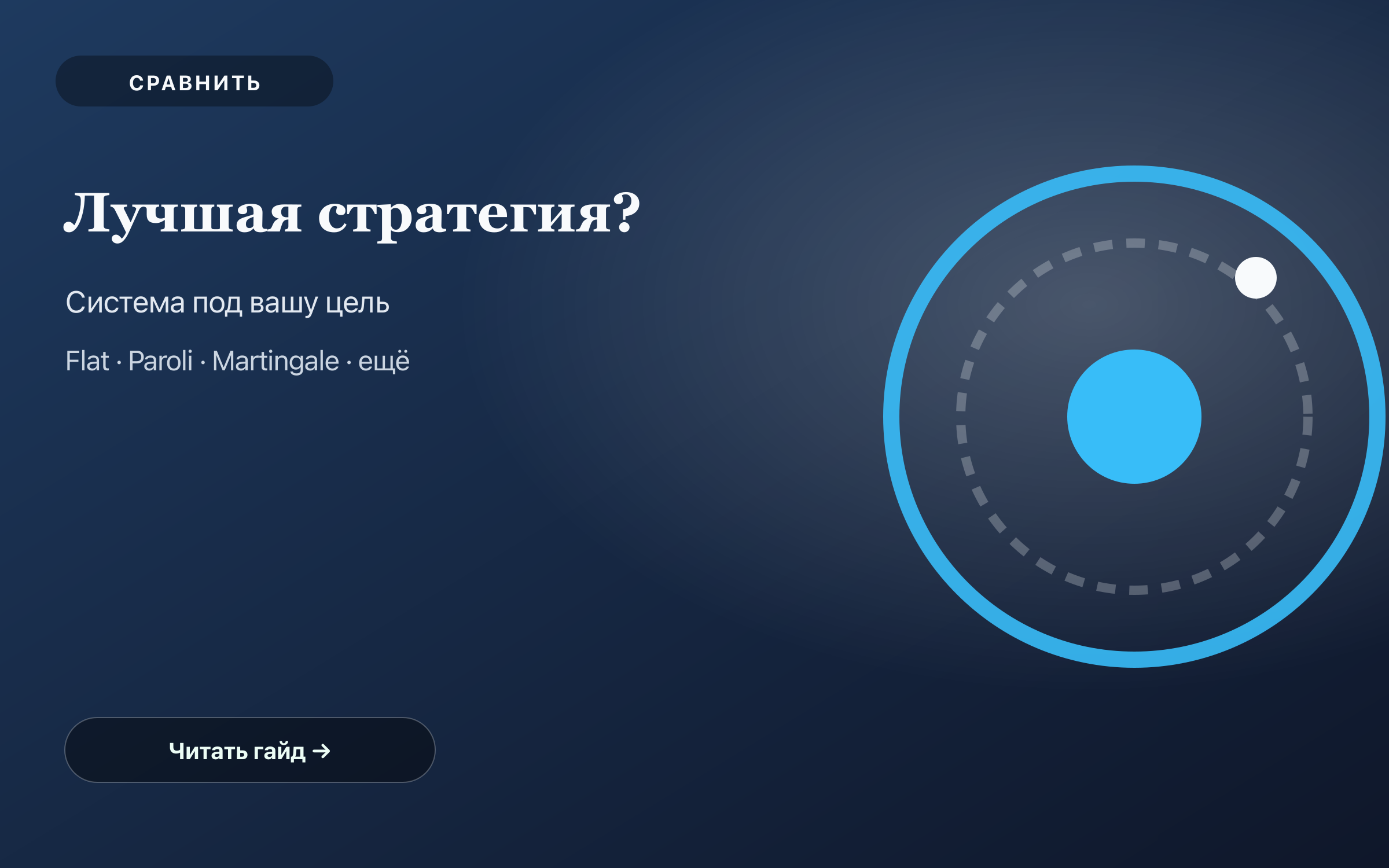 Обложка руководства по выбору лучшей стратегии в рулетке